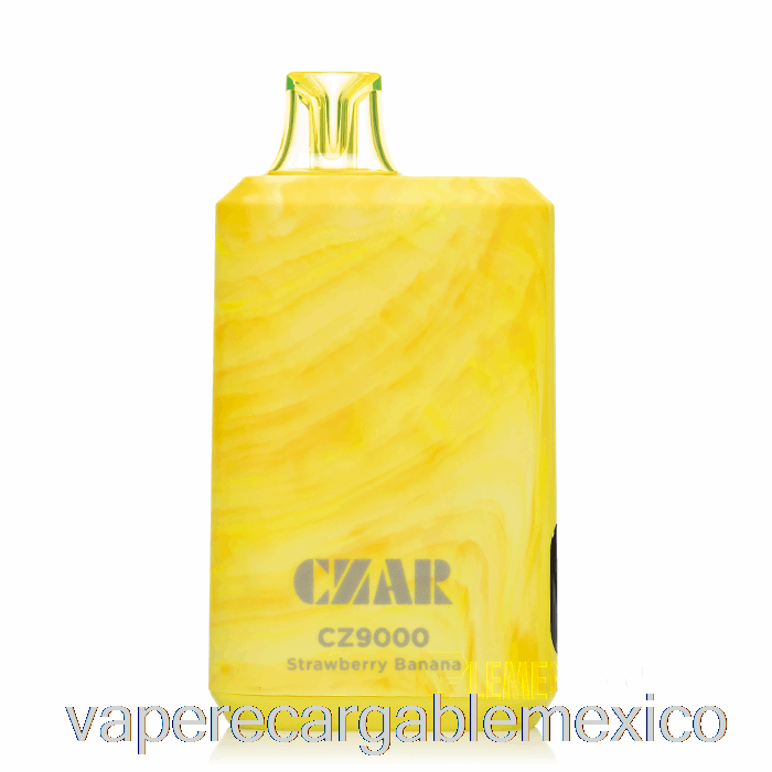 Vape Recargable Zar Cz9000 Desechable Fresa Plátano